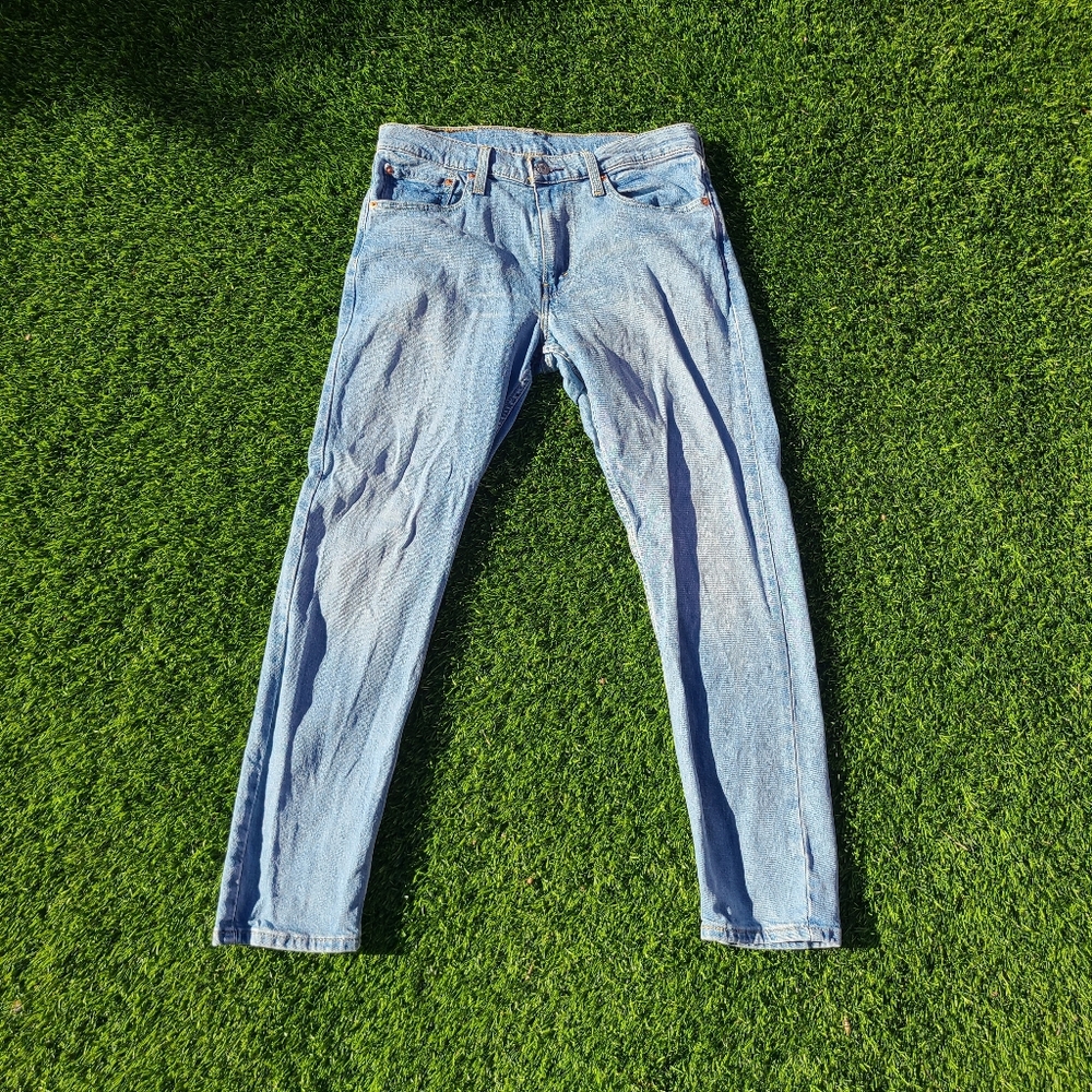 Levi's Men's Light Blue Skinny Jeans